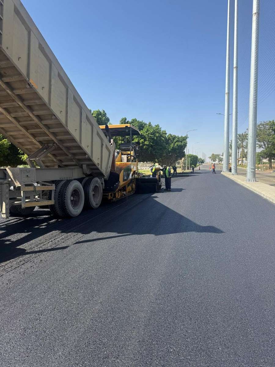 مشروع سفلتة في أبها